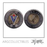 Usado, Canada Moneda 2 Dolares 2020 75 Aniv 2da Guerra Mundial Unc segunda mano  Argentina