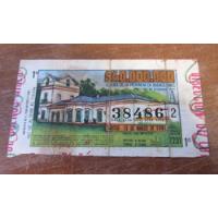Antiguo Billete Loteria Provincia De Buenos Aires Año 1981 segunda mano  Argentina